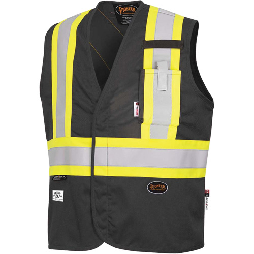 7729 Veste r&eacute;sistante aux arcs &eacute;lectriques FR-Tech, Petit, Noir, 10 cal/cm² Absolute Business Supply