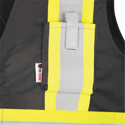 7729 Veste r&eacute;sistante aux arcs &eacute;lectriques FR-Tech, Petit, Noir, 10 cal/cm² Absolute Business Supply