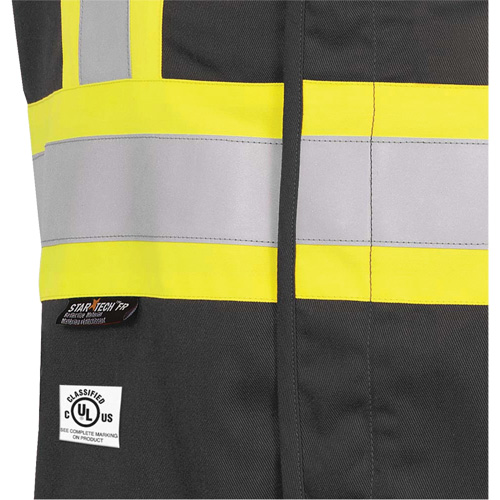 7729 Veste r&eacute;sistante aux arcs &eacute;lectriques FR-Tech, Petit, Noir, 10 cal/cm² Absolute Business Supply