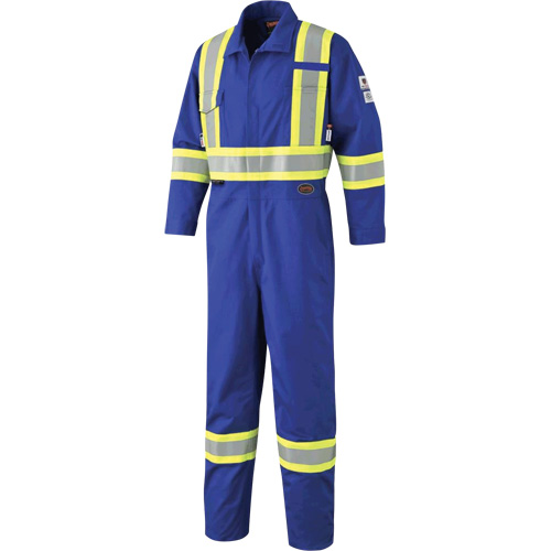7704 Combinaison &agrave; haute visibilit&eacute; FR-Tech, Taille 42, Bleu royal, 10 cal/cm²/9,7 cal/cm² Absolute Business Supply