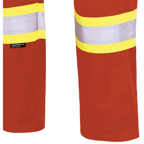 7765 Pantalon cargo de s&eacute;curit&eacute; haute visibilit&eacute; r&eacute;sistant aux arcs &eacute;lectriques FR-Tech 88/12, 32, x 34, Orange haute visibilit&eacute;, 10 cal/cm² Absolute Business Supply