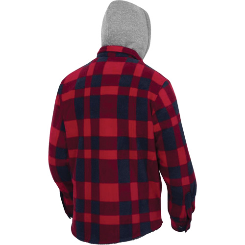 415RB Chemise &agrave; capuche matelass&eacute;e, Hommes, Petit, Multicolore Absolute Business Supply