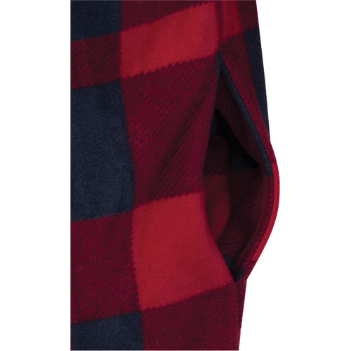 415RB Chemise &agrave; capuche matelass&eacute;e, Hommes, Petit, Multicolore Absolute Business Supply