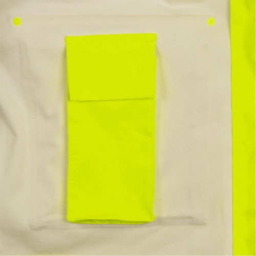 5881 FR/Arc-Rated Waterproof Rain Jacket, X-Small, High Visibility Yellow, 10 cal/cm² Absolute Business Supply