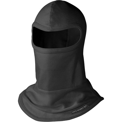C214BK Medium-Knit 1-Hole Balaclava, Black, Nomex&reg; Absolute Business Supply