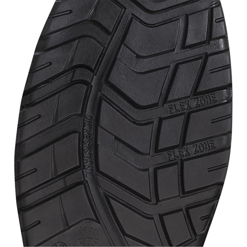 1028 Bottes de travail 8" marron, Cuir, Embout Acier, Taille 10 Absolute Business Supply