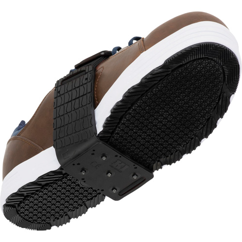 Slim Profile Ice Cleat, Tungsten Carbide, Stud Traction, One Size Absolute Business Supply