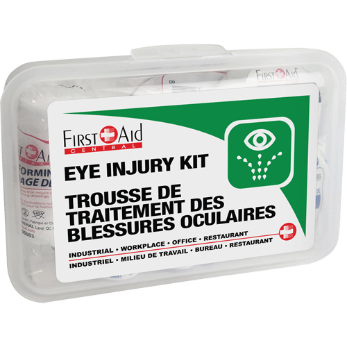 Eye Injury Kit, Plastic B Absolute Business Supply