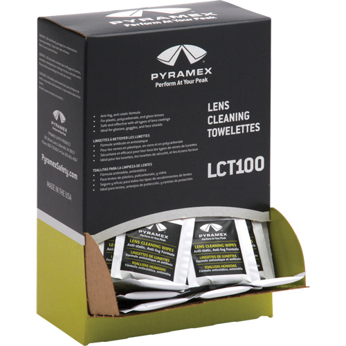 Lingettes nettoyantes pour lentilles Absolute Business Supply
