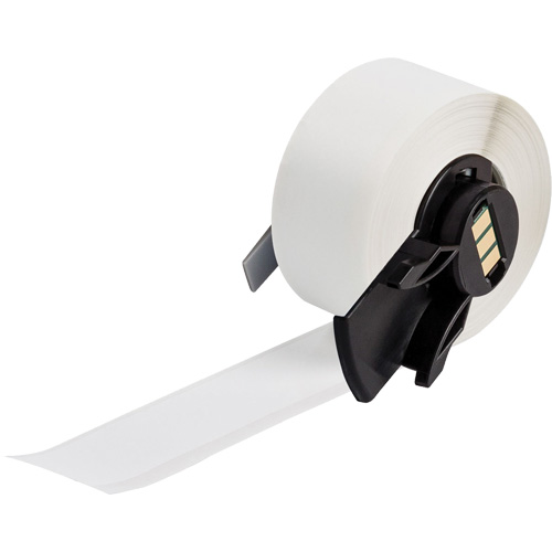 Multi-Purpose Label Tape, Vinyl, White, 1" Width Absolute Business Supply