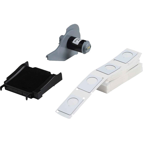 Raised Panel Labels, Polyester, 1.2" L x 1.9" H, White Absolute Business Supply