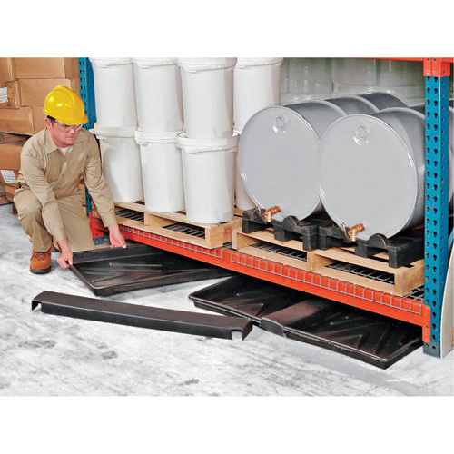 Single-Tray Ultra-Rack Containment Tray&reg;, 44" L x 23.5" W x 2.8" H, 8 US gal. Spill Capacity Absolute Business Supply