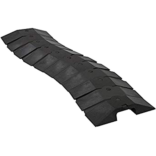 Medium Ultra-Sidewinder Cable Protection System&reg; with Endcaps, 33" x 9.8" x 1.4", 260 lbs. (0.13 tons) Absolute Business Supply
