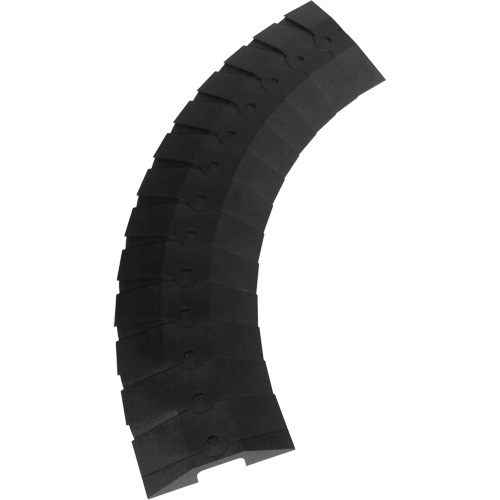 Medium Ultra-Sidewinder Cable Protection System&reg; with Endcaps, 33" x 9.8" x 1.4", 260 lbs. (0.13 tons) Absolute Business Supply