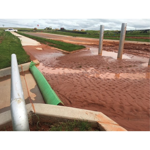 Green Ultra-Silt Dike&reg;, 7' L x 5' W Absolute Business Supply