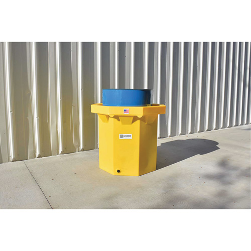 Flat-Bottom Ultra-Spill Collector&reg;, 66 US gal., Mobile Absolute Business Supply