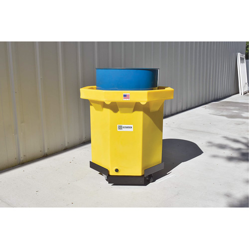 Flat-Bottom Ultra-Spill Collector&reg;, 66 US gal., Mobile Absolute Business Supply