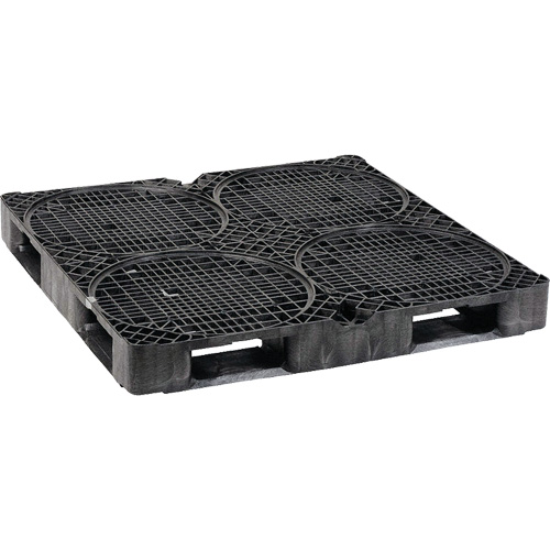 Ultra-Spill King palette seulement, 4 barils, Capacit&eacute; de d&eacute;versement 85 gal. US, 48,8" x 48,8" x 5,5" Absolute Business Supply
