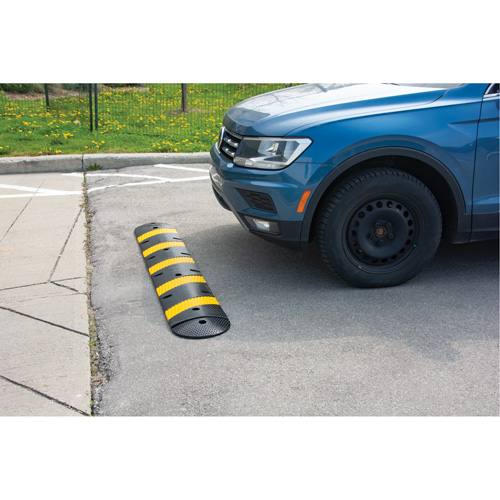 Speed Bump Kit, Rubber, 4' L x 11" W x 2" H Absolute Business Supply