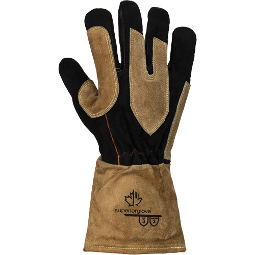 Endura&reg; 505GP MIG Welding Gloves, Grain Goatskin, Size Medium Absolute Business Supply