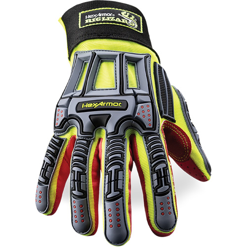 Gants r&eacute;sistants aux coupures Rig Lizard 2028X, 6/T-petit, Paume en Synth&eacute;tique/PEHP, Poignet &eacute;lastique/Boucle et crochet Absolute Business Supply