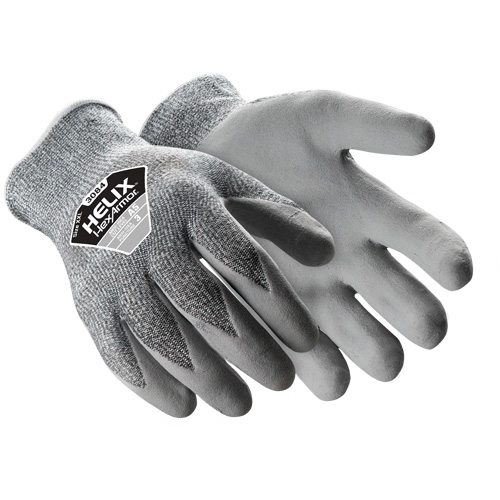 Gants r&eacute;sistants aux coupures Helix 3084, Taille Petit/7, Calibre 13, Rev&ecirc;tement Silicone, Enveloppe en PEHP, ASTM ANSI niveau A5 Absolute Business Supply