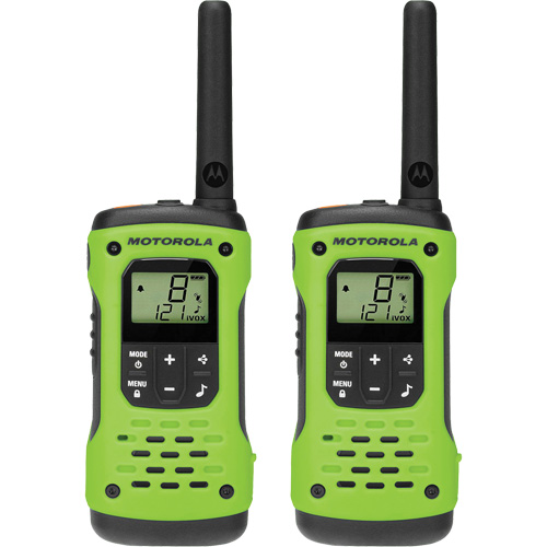 Radios bidirectionnelles TalkAbout T600 s&eacute;rie H2O, Bande FRS/GMRS, 22 canaux, Port&eacute;e 56 km Absolute Business Supply