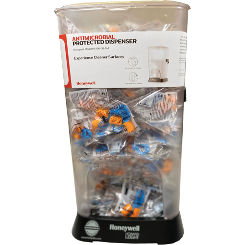 HL400 AM Corded Earplug Dispenser with FF-30 Earplugs Canister Absolute Business Supply