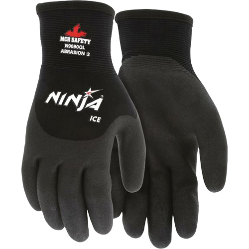 Gants dhiver isol&eacute;s Ninja Ice, Moyen, R&ecirc;vetement HPT, Calibre 15, Enveloppe en Nylon Absolute Business Supply