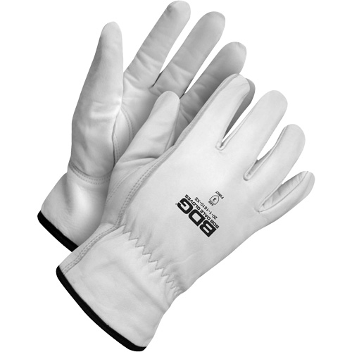 Gants de chauffeur r&eacute;sistants &agrave; la perforation, Petit, Paume en Cuir fleur de ch&egrave;vre Absolute Business Supply