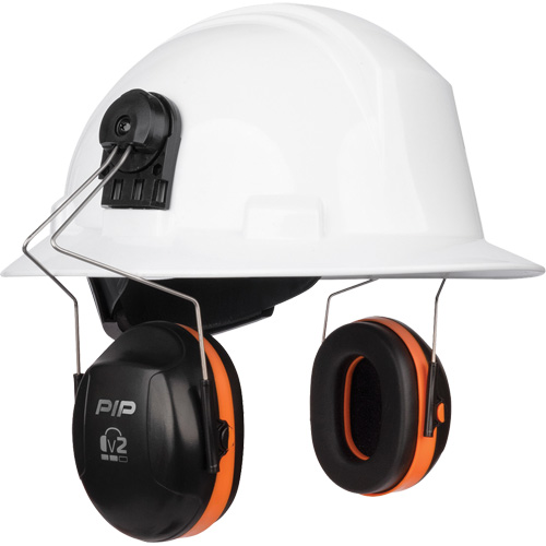 Dynamic V2 Passive Ear Muffs, Cap Mount, 25 NRR dB Absolute Business Supply