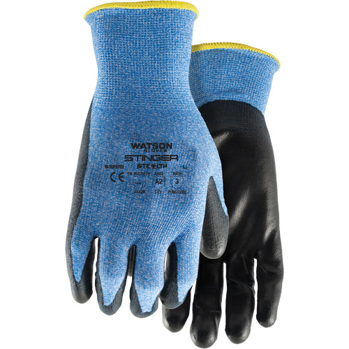 359 Stealth Stinger Cut Resistant Gloves, Size X-Small, 15 Gauge, Polyurethane Coated, Glass Fibre/Nylon/Spandex Shell, ASTM ANSI Level A2/EN 388 Level B Absolute Business Supply