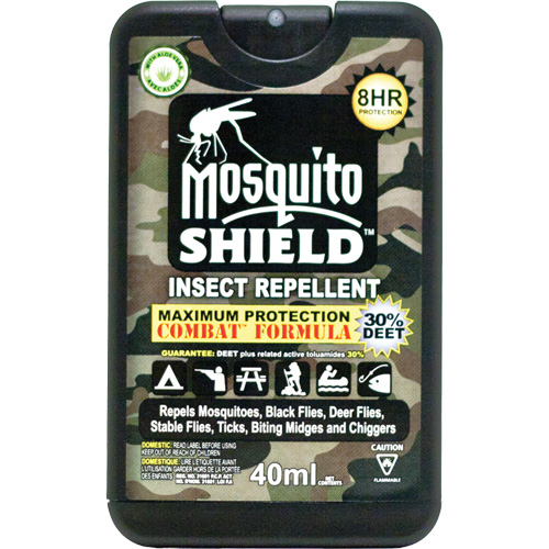 Insectifuge de format poche Mosquito Shield, DEET &agrave; 30 %, Vaporisateur, 40 ml Absolute Business Supply