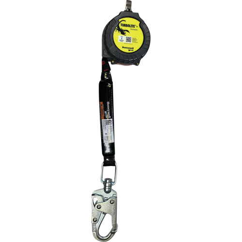Limiteur de chute personnel Scorpion TurboLite+ Miller, 9', Sangles, Pivotant Absolute Business Supply