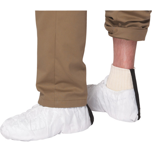 Couvre-bottes ProShield 30, T-Grand, Polypropyl&egrave;ne, Blanc Absolute Business Supply