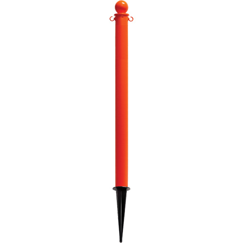 Ground Poles, Orange Absolute Business Supply