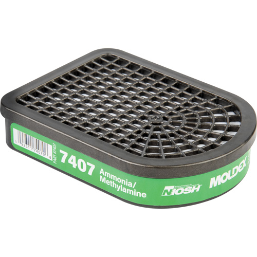 Cartouche pour respirateur semi-rectangulaire, Cartouche gaz/vapeur, Ammoniac/M&eacute;thylamine Absolute Business Supply