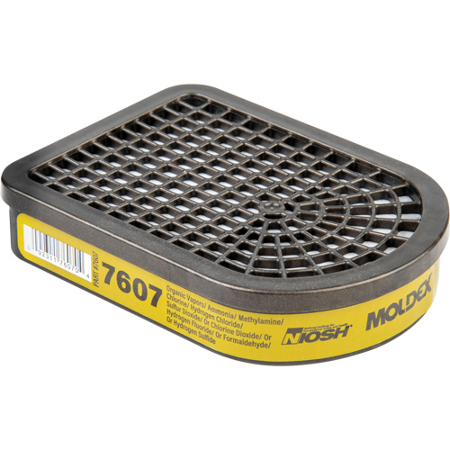 Cartouche pour respirateur semi-rectangulaire, Cartouche gaz/vapeur, Gaz multiples/Vapeurs Absolute Business Supply