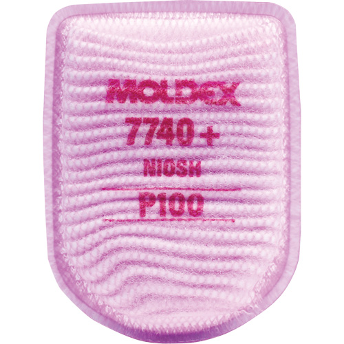 Filtre pour respirateur semi-rectangulaire avec IonicAir Filtration Technology, Filtre contre les particules, Filtre P100+ Absolute Business Supply