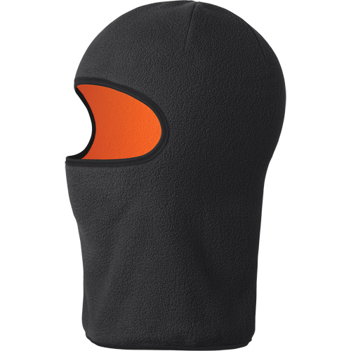 5502 Reversible 1-Hole Balaclava, Micro Fleece, Black/High-Visibility Orange Absolute Business Supply