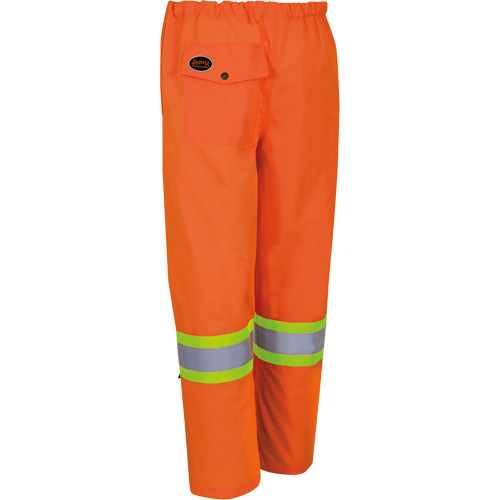 5586 450D Waterproof Safety Pants, Polyester/Polyurethane, 4X-Large, High Visibility Lime-Yellow Absolute Business Supply