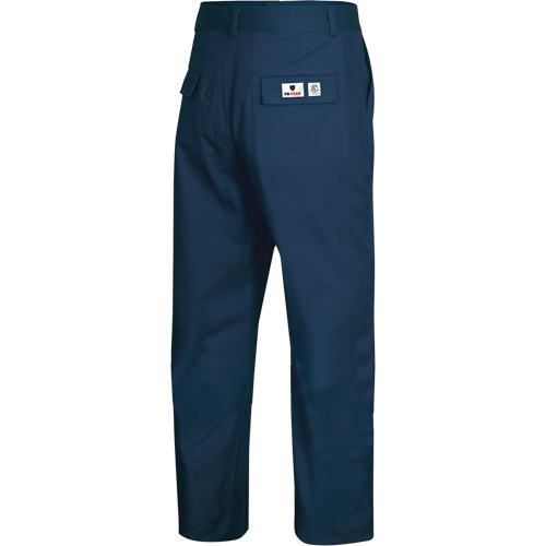 7761 Pantalons de s&eacute;curit&eacute; r&eacute;sistants aux arcs &eacute;lectriques 88/12 FR-Tech, 30, x 30, Bleu marin, 10 cal/cm² Absolute Business Supply