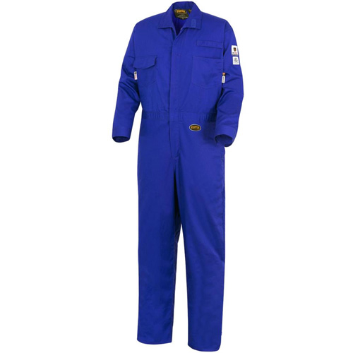 7779T Combinaisons ignifuges r&eacute;sistants aux arcs &eacute;lectriques 88/12 FR-Tech, Taille 40 (grand taille), Bleu royal, 10 cal/cm² Absolute Business Supply
