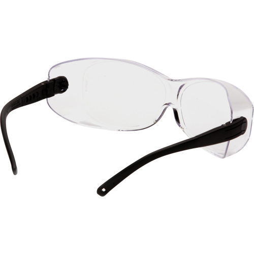 OTS&reg; XL Safety Glasses, Clear Lens, Anti-Scratch, ANSI Z87+/Meets/Exceeds CSA Z94.3 Absolute Business Supply