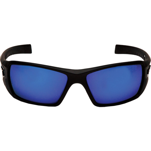 Velar Safety Glasses, Blue Mirror Lens, ANSI Z87+/Meets/Exceeds CSA Z94.3 Absolute Business Supply