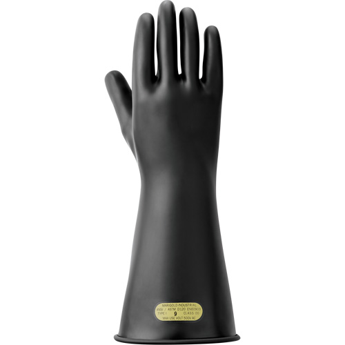 Electrical Insulating Gloves, ASTM Class 00, Size 7, 14" L Absolute Business Supply