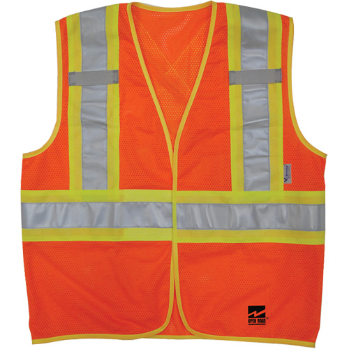 Veste Open Road “BTE”, Orange haute visibilit&eacute;, Moyen/Petit Absolute Business Supply