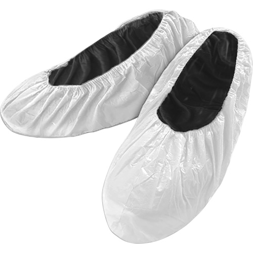 CoverMe XP Shoe Covers, Large, Polypropylene, White Absolute Business Supply