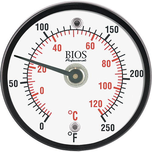 Magnetic Surface Thermometer, Non-Contact, Analogue, 0-250°F (-20-120°C) Absolute Business Supply