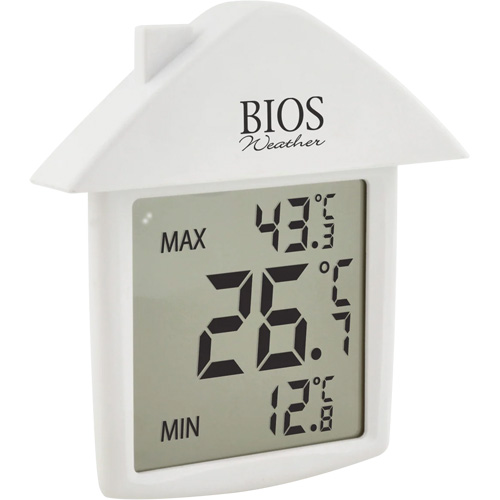 Suction Cup Thermometer, Non-Contact, Digital, -13-122°F (-25-50°C) Absolute Business Supply